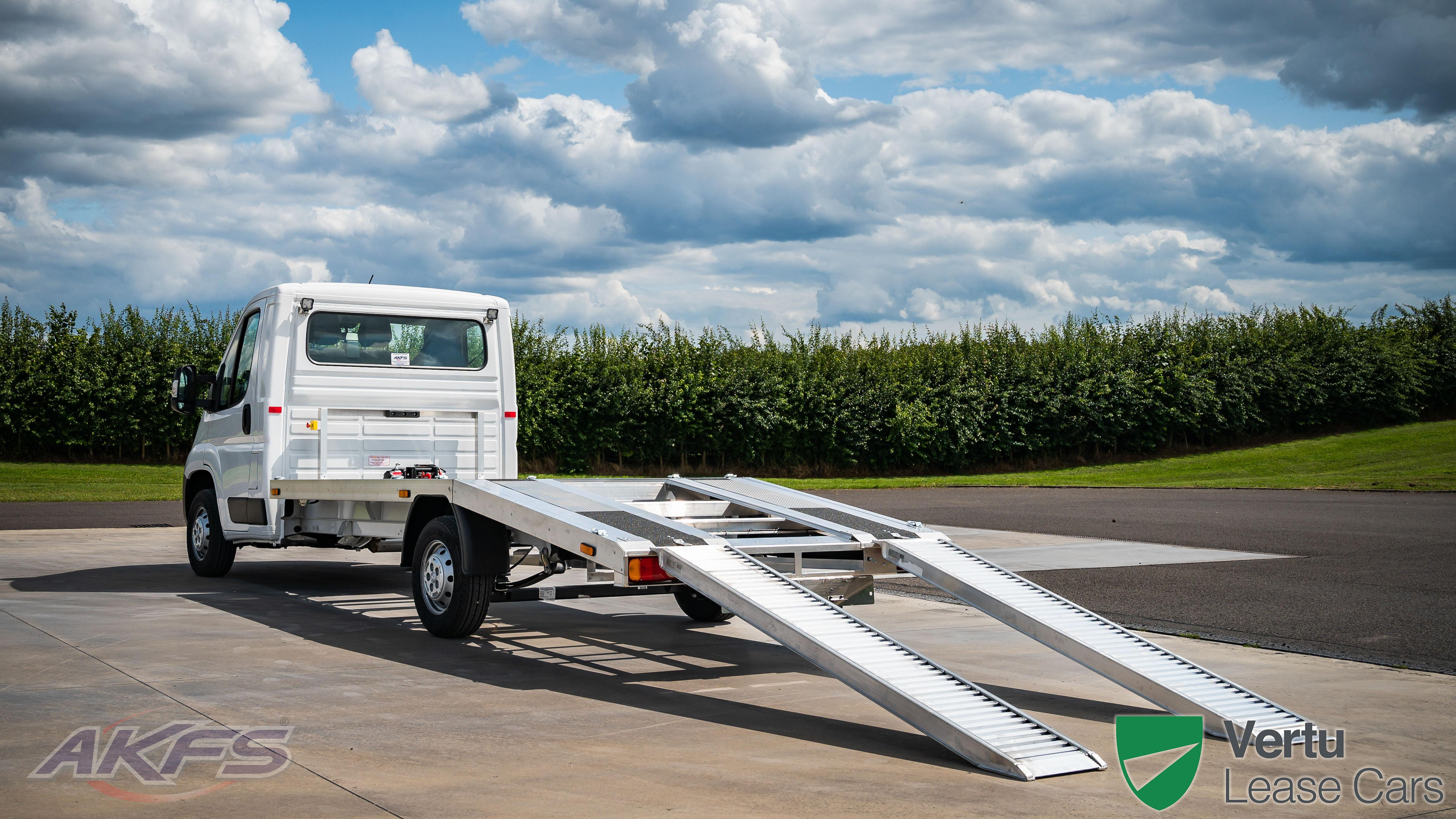 Fiat L3 Car Transporter with Ramps Down
